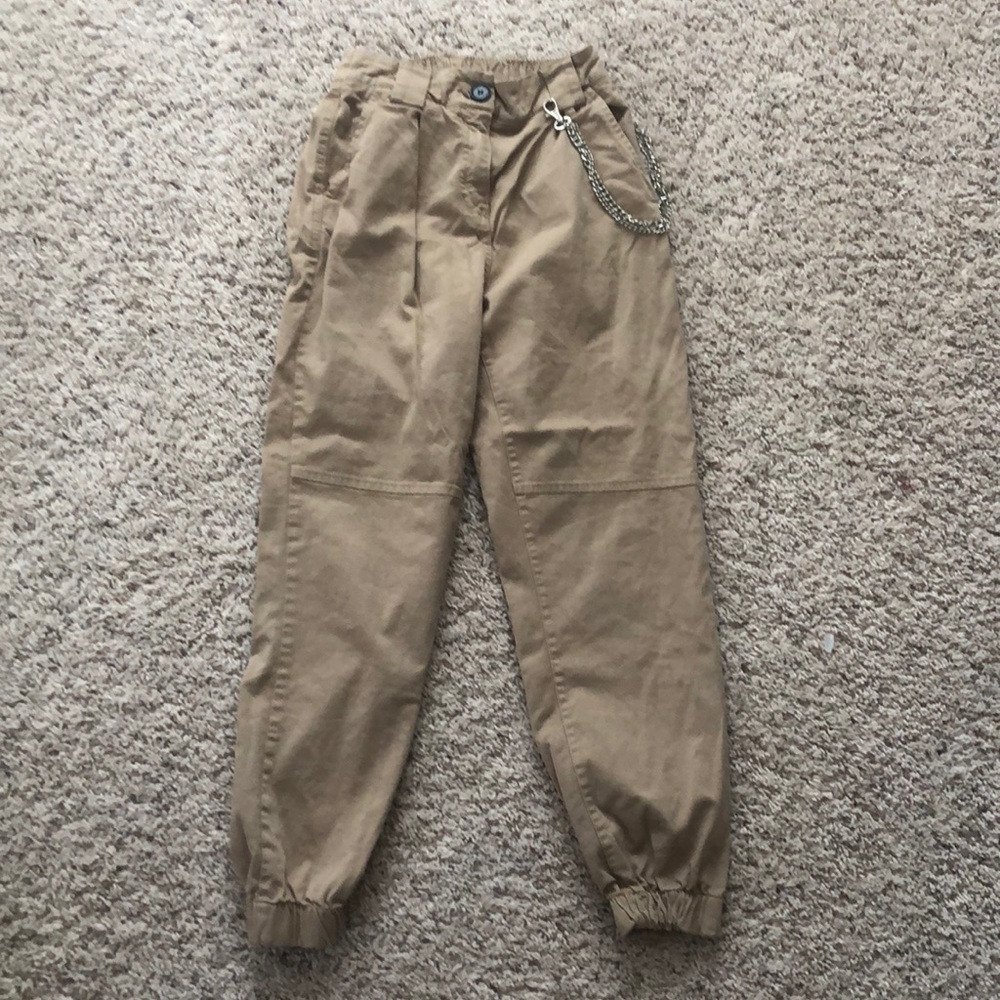 BERSHKA HIGH RISE JOGGERS